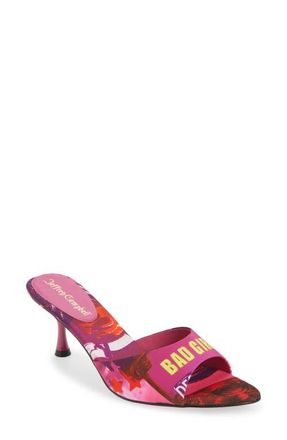 Jeffrey Campbell Spy-Kid Slide Sandal in Fuchsia Bad Girl Combo at Nordstrom, Size 5.5