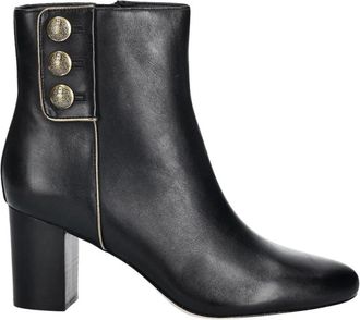 Ralph Lauren Kenndi Bt Hl Bootie - Dames - Laarzen met Hak - Zwart - 41 EU - Katoen - Schoenen