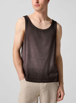 S&eacute;fr Mens Cyril washed ribbed Tank Top