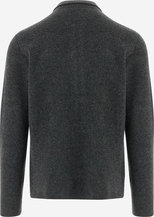 Tagliatore Mens Sweater Keid Dark Green Wool