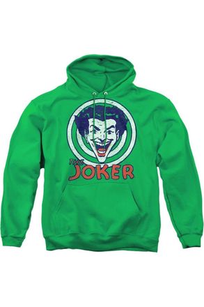 Gildan DC Comics Joke Target Adult Pull Over Hoodie / Hooded Sweatshirt