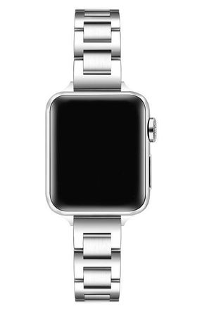 Posh Tech Lenox Apple Watch Bracelet Watchband in Silver at Nordstrom