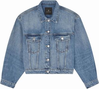 Anine Bing Quincy Jacket - Dames - Spijkerjassen - Blauw - XS - Denim - Jassen