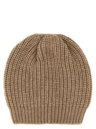 Brunello Cucinelli Brown Beanie Hat