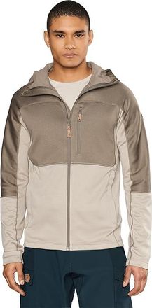 Fj&auml;llr&auml;ven Abisko Trail Fleece Mens Fleece Fossil-suede Brown : 2XL, Fleece/Polyester