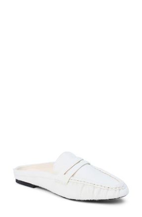 Matisse Footwear Porta Penny Loafer Mule in White at Nordstrom, Size 7.5
