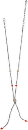 Brighton Meridian Two-Tone Y Necklace In Silver