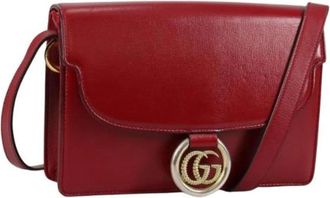 Gucci Pre-owned Cross Body Bags, female, Red, Size: ONE SIZE Pre-owned Vintage Cross Body Bag