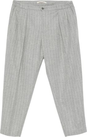 BRIGLIA 1949 Pantaloni gessati con piega - Grigio