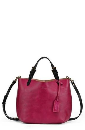 OLD TREND Dip Dye Leather Mini Tote in Orchid at Nordstrom Rack