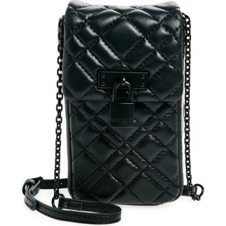 Kurt Geiger Brixton Phone Crossbody Bag in Black at Nordstrom Rack
