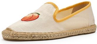 Soludos Bellini Smoking Espadrille Womens Flat Shoes Natural Undyed : EU 41 (US Womens 10-10.5) B - Medium, Cotton