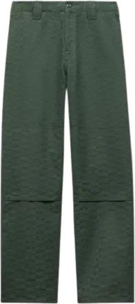 Kenzo Rechte broek - Heren - Straight fit broeken - Groen - XS - Broeken