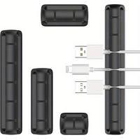 OEM Enrollador De Cables De Silicona, Clip Para Organizar Cables De Escritorio Y De Alimentaci&oacute;n, Dispositivo Para Organizar Cables De Datos, Dispositivo 