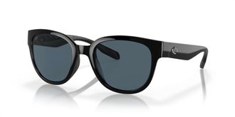 Costa Womens Salina Polarized Sunglasses In Black / Gray