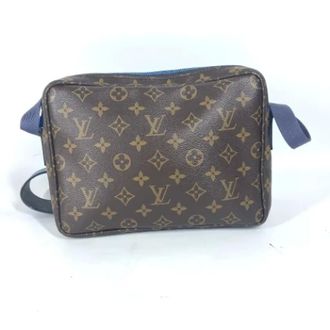 Louis Vuitton Pre-owned Vintage Monogram Schoudertas - Dames - Pre-owned - Bruin - Maat: ONE Size