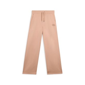 Freddy Pantaloni wide leg da donna con logo in strass bicolore