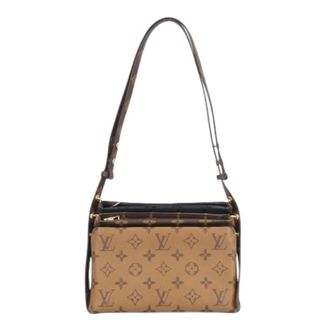 Louis Vuitton Pre-owned Cross Body Bags, female, Brown, Size: ONE SIZE Pre-owned Vintage Cross Body Bag