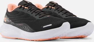 Reebok Laufschuh REEBOK ENERGEN SPEED, Damen, Gr. 37,5, grau 6, future peach, schwarz, Synthetik, Textil, Schuhe Laufschuh