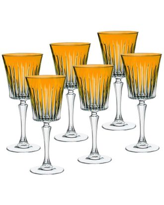 Barski Set Of 6 Wine Goblets