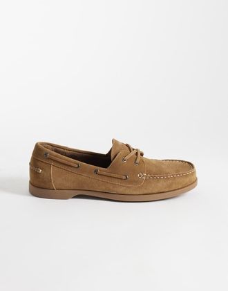 Mango scarpe da barca color cuoio-Marrone