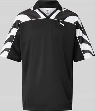 Puma T-Shirt mit Logo-Print Modell FUTURE.PUMA.ARCHIVE in Black, Gr&ouml;&szlig;e XXL