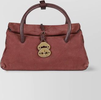 Zanellato dotta jones s leather shoulder bag