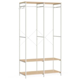 Songmics Perchero de 40 x 94,5 x 180 cm de color beige natural