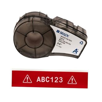 None Con La Capacidad De Durar Hasta 10 A&atilde;&plusmn;os En Un Entorno Exterior, El Vinilo De Baja Contracci&atilde;&sup3;n Con Adhesivo Ultra Agresivo (b-595) De Brady Es Ideal