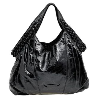 Michael Kors Pre-owned Shoulder Bags, female, Black, Size: ONE SIZE Pre-owned Leather handbags