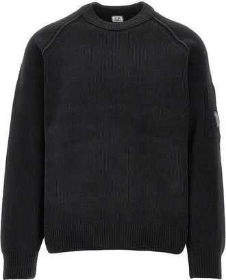 C.P. Company Cotton chenille crewneck sweater Man XL