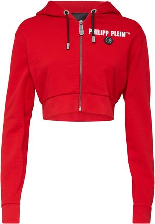 Philipp Plein Hoodie Sweatjacket Crystal Fringe