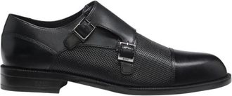 HUGO BOSS Hugo, Business Shoes, male, Black, Size: 12 US Tayil Monk
