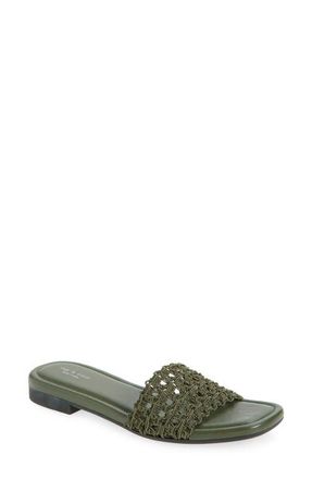 Rag & Bone Ellie Slide Sandal in Loden Mesh at Nordstrom, Size 10.5Us