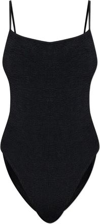 Bond-Eye Costume da bagno Low Palace con spalline sottili - Nero