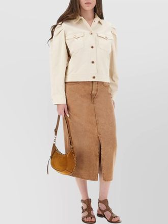 Isabel Marant jacket with chest pockets and collared neck