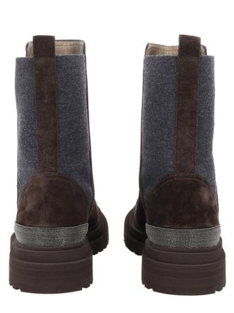 Brunello Cucinelli Suede Boot - Brown