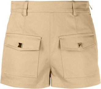 Valentino Garavani Stretch-Cotton Low-Rise Shorts