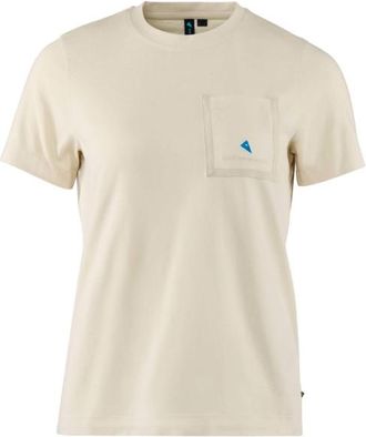 Kl&auml;ttermusen Root Pocket S/S Tee T-Shirt f&uuml;r Damen | beige