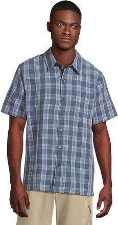 Marmot Eldridge Novelty Classic Short Sleeve Mens Clothing Thunderhead Oliver Plaid : SM, Modal/Polyester