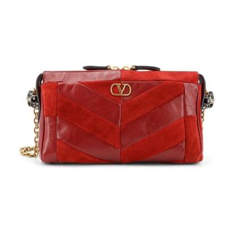 Valentino Garavani Cross Body Bags, female, Red, Size: ONE SIZE Panthea Small Shoulder Bag