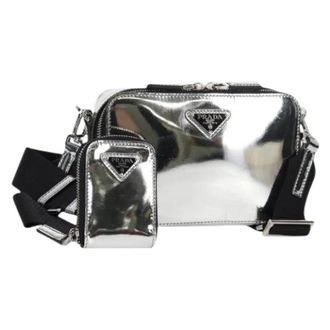 Prada Pre-owned Cuoio borse-prada - - Pre-owned - Donna - Grigio - ONE SIZE