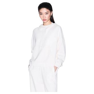 A|X Armani Exchange Mujer, Sudaderas, Blanco, Talla: M