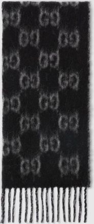 Gucci GG Alpaca Wool Scarf