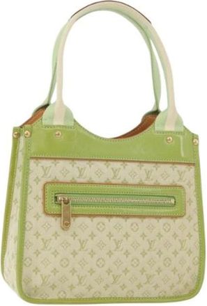 Louis Vuitton Borsa a mano in tela Pre-owned - - Pre-owned - Donna - Verde - ONE SIZE