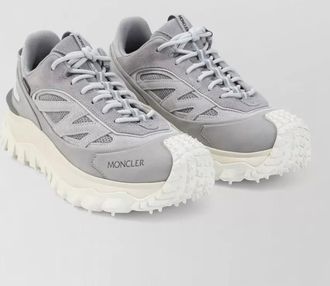 Moncler leather low-top sneakers
