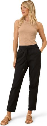 Pact Organic Cotton Daily Twill Drawstring Pant in Black at Nordstrom, Size X-Small
