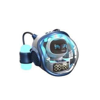 OEM Altavoz Inal&aacute;mbrico Con Forma De Nave Espacial, Inteligencia Artificial Interactiva, Luz Rgb, Despertador Y Luz Nocturna
