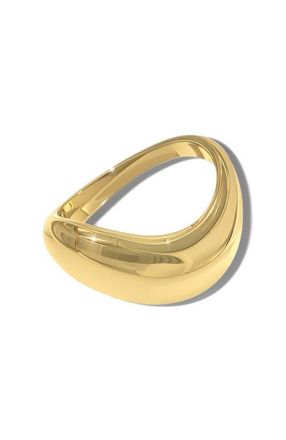 BEN ONI Wave Stackable Ring in Gold at Nordstrom, Size 7