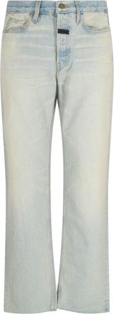 Fear of God Light Blue Straight-Leg Jeans